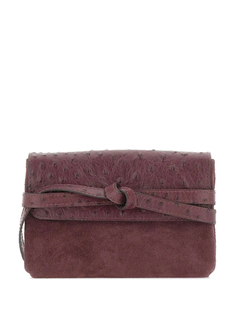 GIANNI CHIARINI Belty clutch bag - Rosso