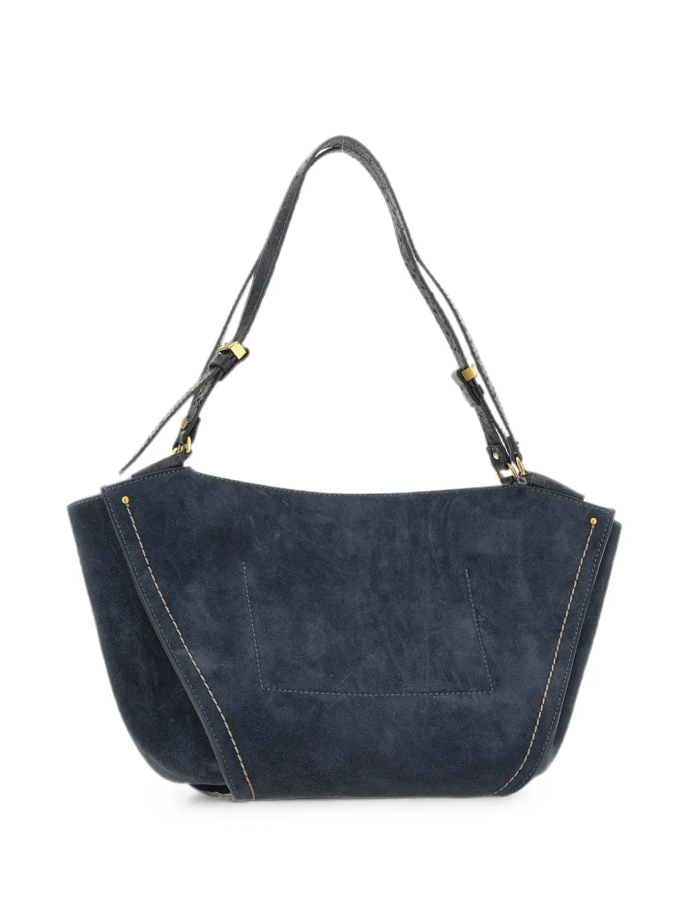 GIANNI CHIARINI Bloom suède schoudertas Blauw