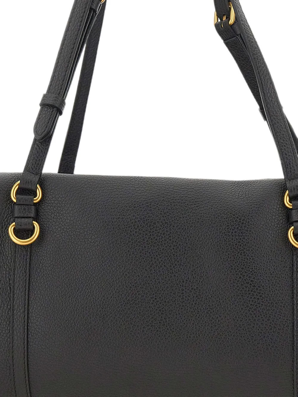 GIANNI CHIARINI Terry leren schoudertas Zwart