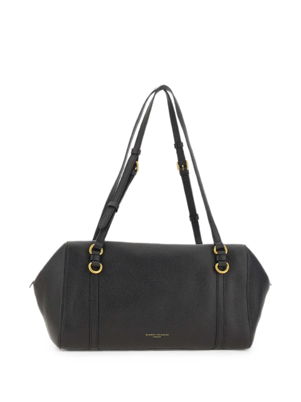 GIANNI CHIARINI Terry leather shoulder bag - Schwarz