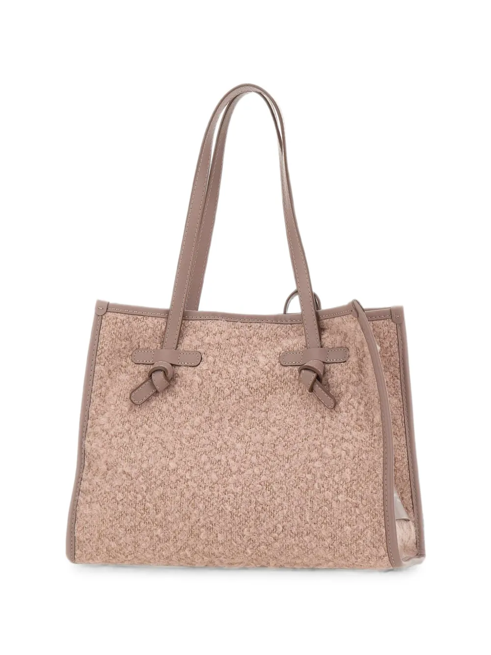 MARCELLA CLUB Marcella schoudertas met bouclé-effect Roze