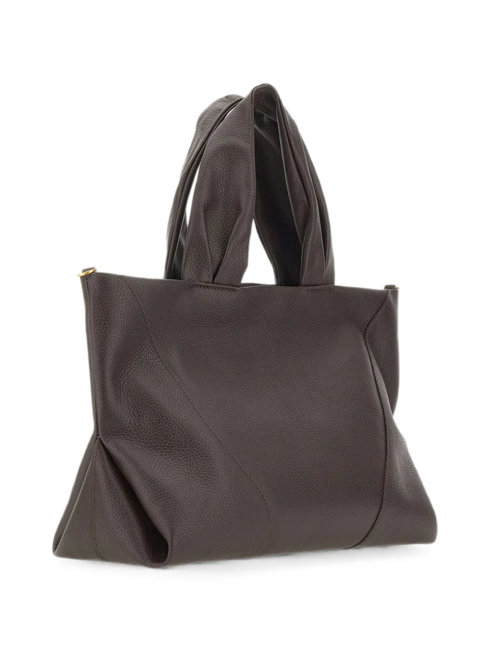 GIANNI CHIARINI Suria shopper van bewerkt leer Bruin