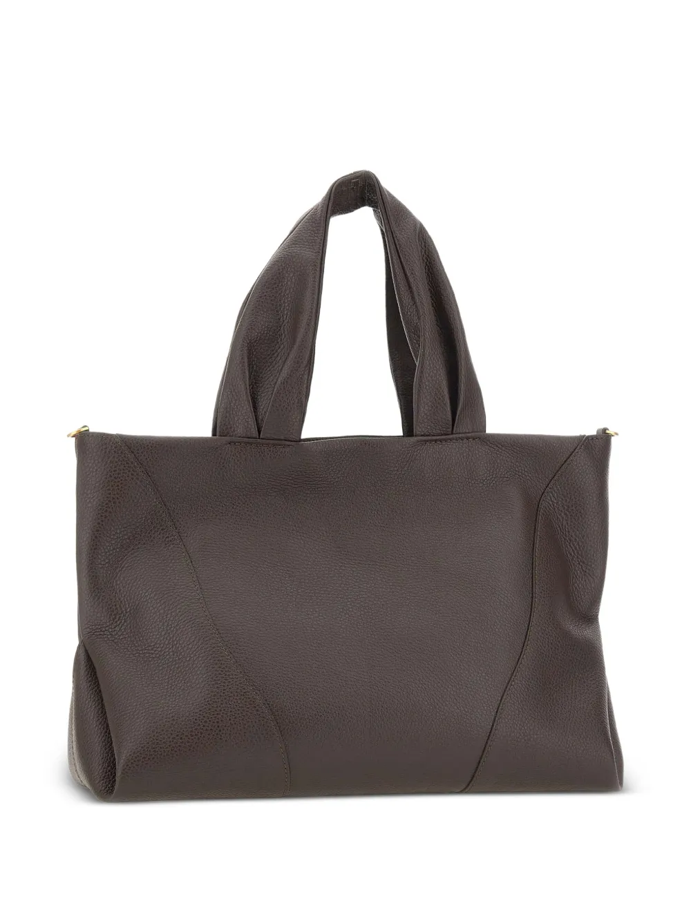 GIANNI CHIARINI Suria shopper van bewerkt leer Bruin
