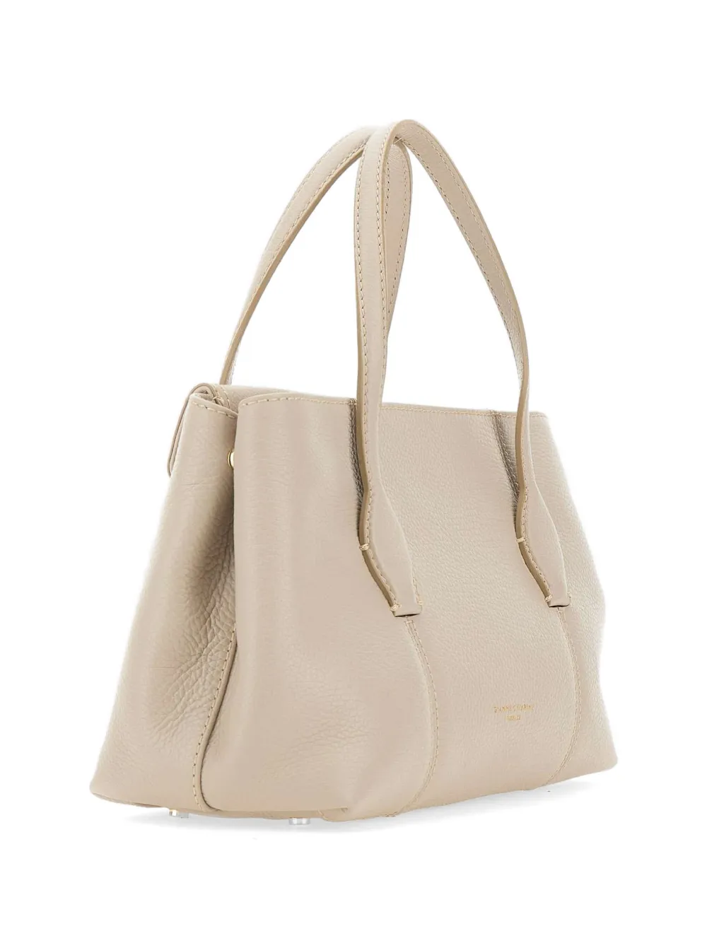 GIANNI CHIARINI Vicky leren shopper Beige