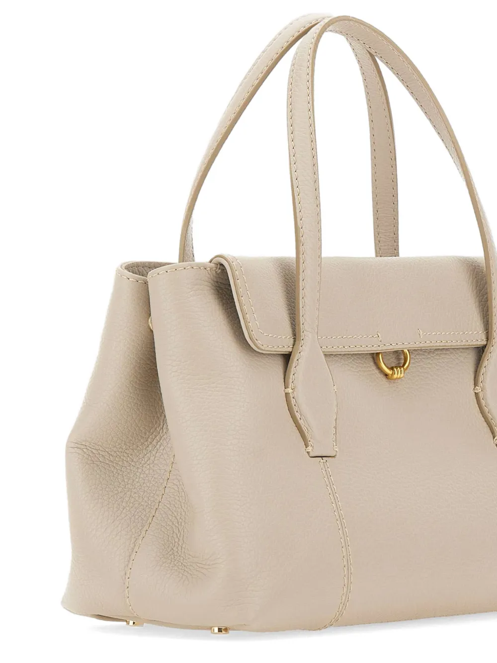 GIANNI CHIARINI Vicky leren shopper Beige