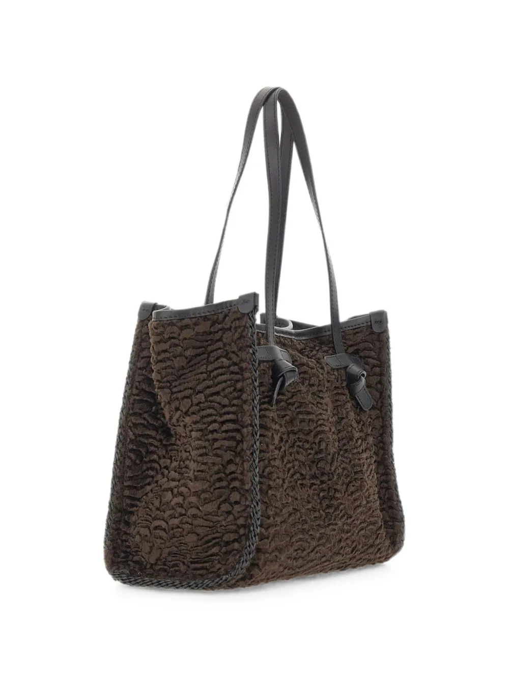 MARCELLA CLUB Marcella shopper met dierenpatroon Bruin