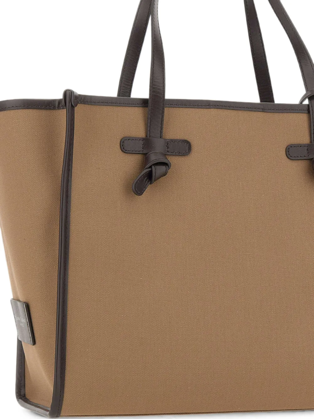 MARCELLA CLUB Marcella shopper met leren afwerking Beige