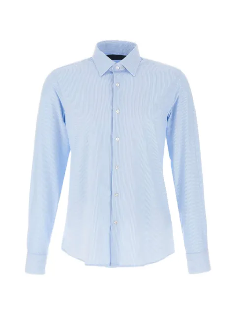 RRD Oxford-skjorte i jacquard med striber