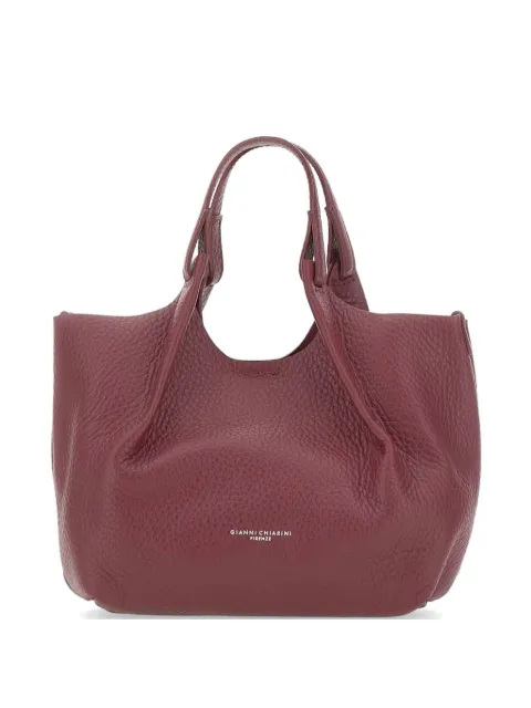 GIANNI CHIARINI Shopper aus gekörntem Leder