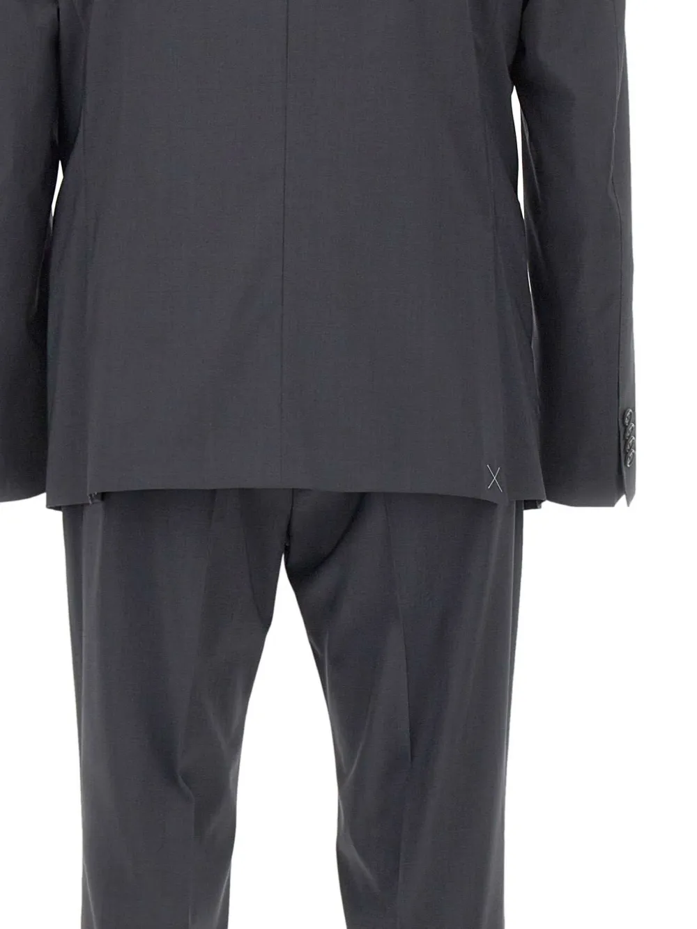 Corneliani Single-breasted Two-button Suit In Blue