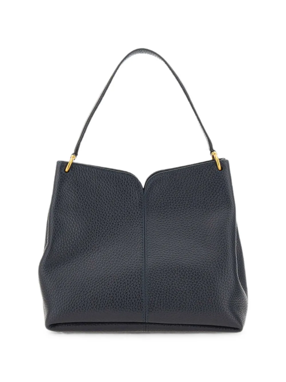 GIANNI CHIARINI Sandra grained leather shoulder bag - Blue