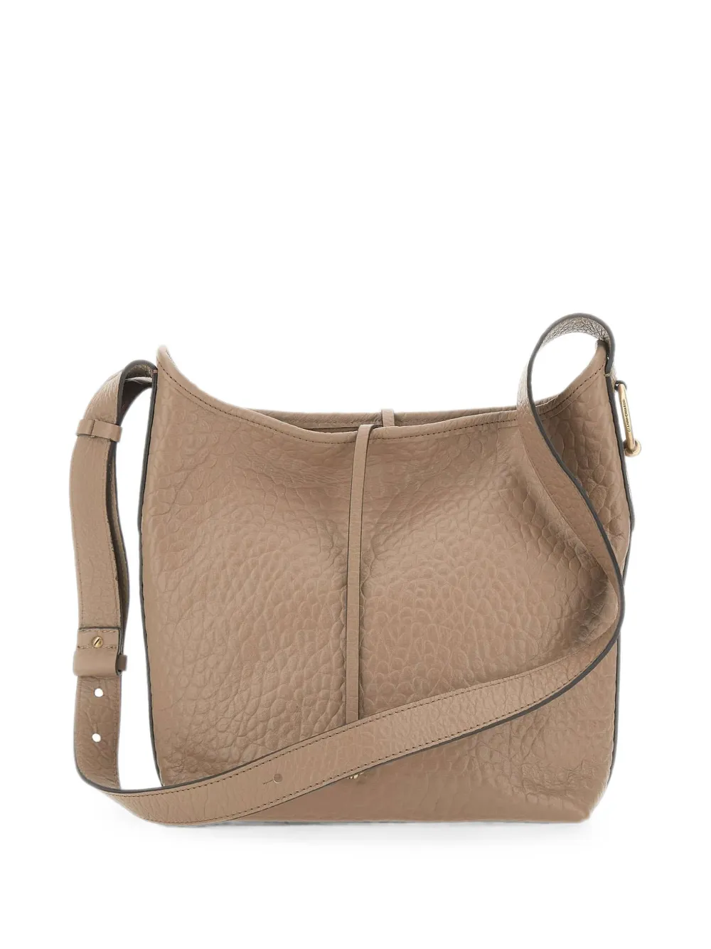 GIANNI CHIARINI Carla leren schoudertas Beige