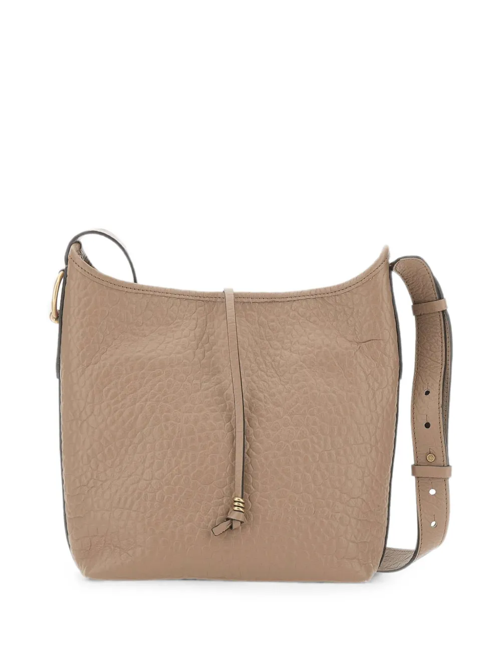 GIANNI CHIARINI Carla leren schoudertas Beige