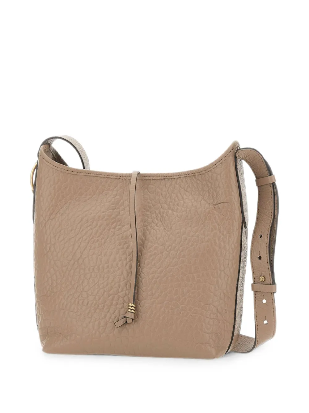 GIANNI CHIARINI Carla leren schoudertas Beige