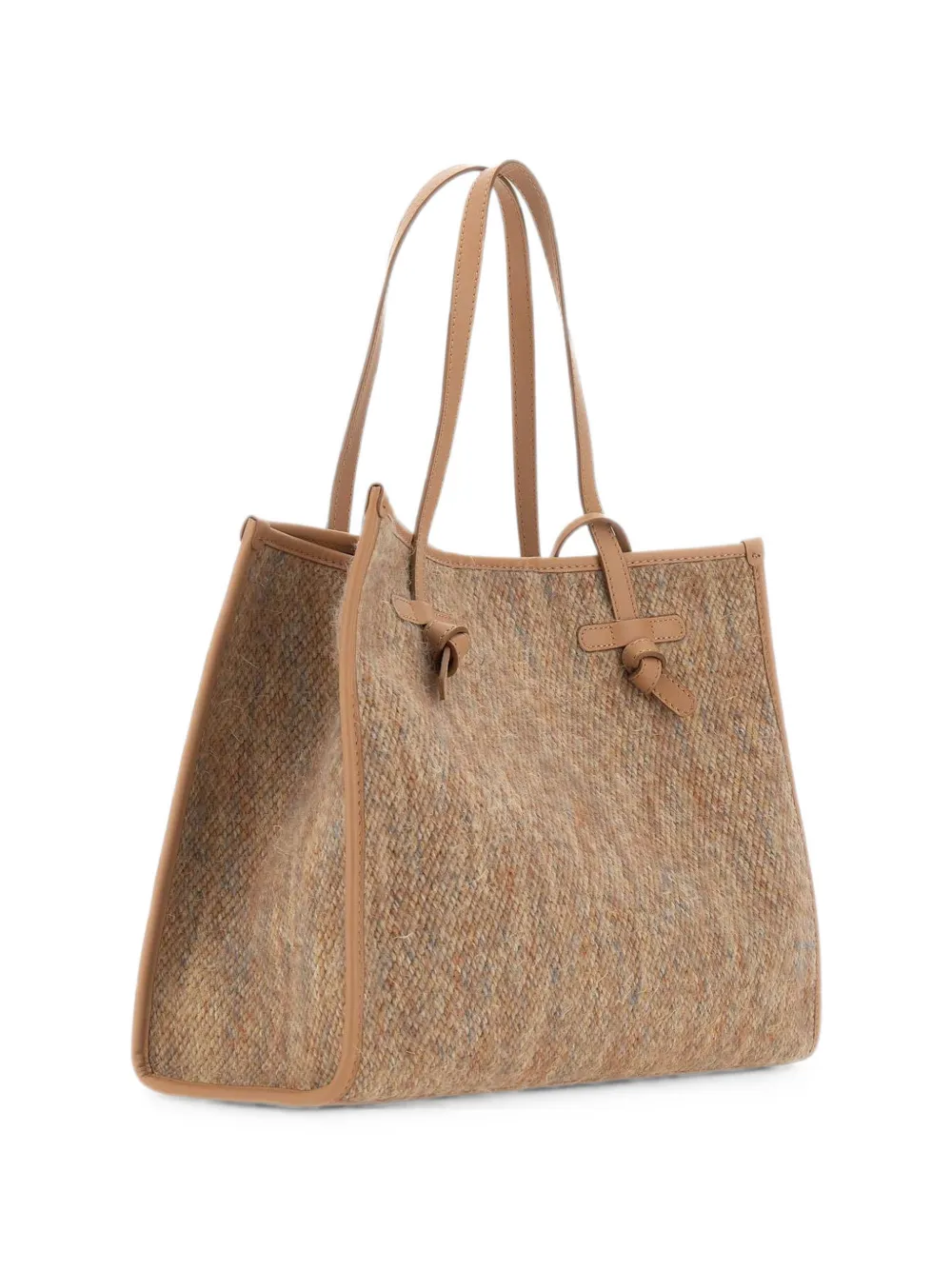 MARCELLA CLUB large Marcella bouclé-effect shoulder bag