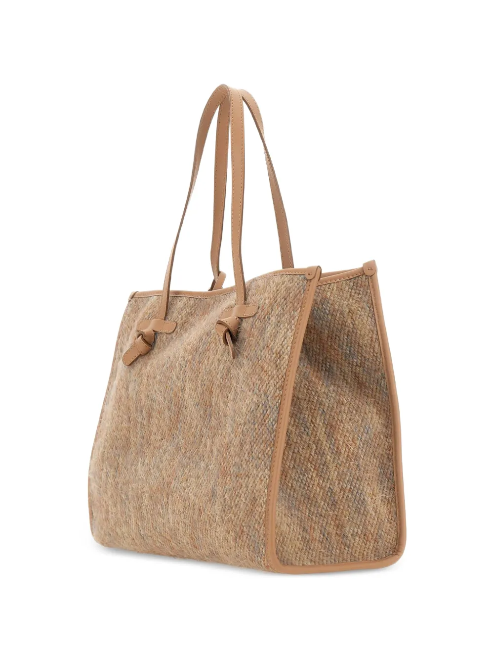 MARCELLA CLUB Marcella schoudertas met bouclé-effect Beige
