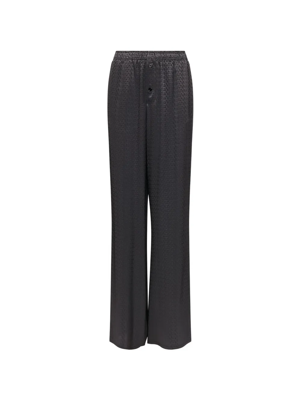 MM6 Maison Margiela viscose blend jacquard trousers - Grigio