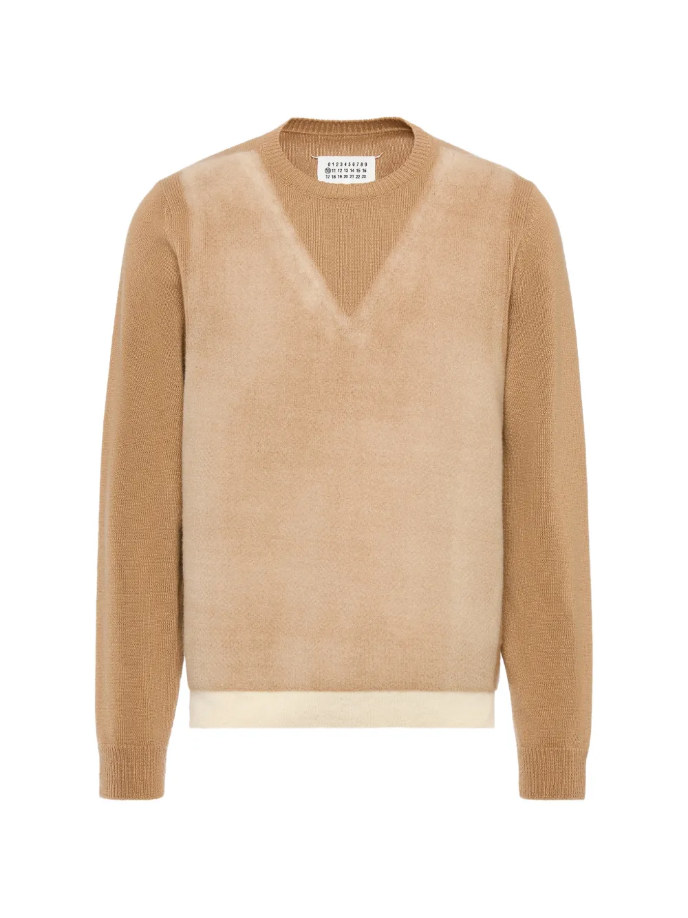 Maison Margiela Trompe L'oeil Memory sweater - Braun