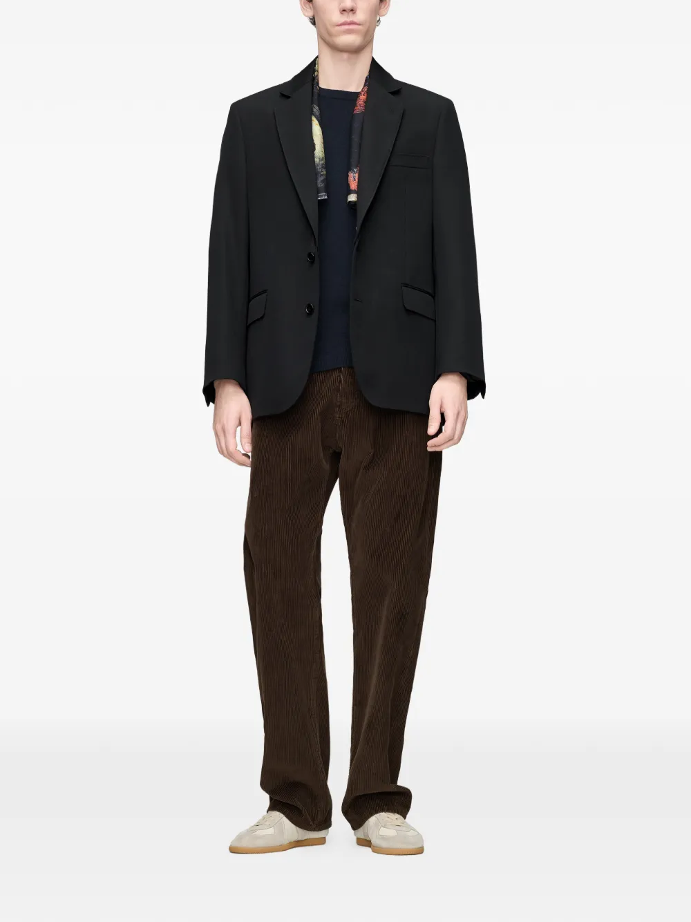 Maison Margiela Four Stitch Signature trui Blauw