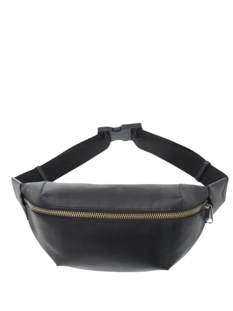 Burberry Pre-Owned 2000-2017 London Check Coated Canvas Sonny belt bag