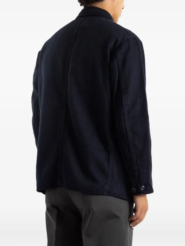 Momotaro Sashiko Overdye Jacket | Blue | FARFETCH