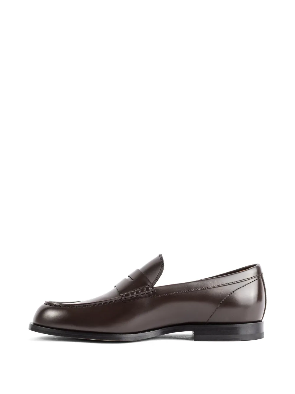 Tod's polished-leather penny loafers Bruin