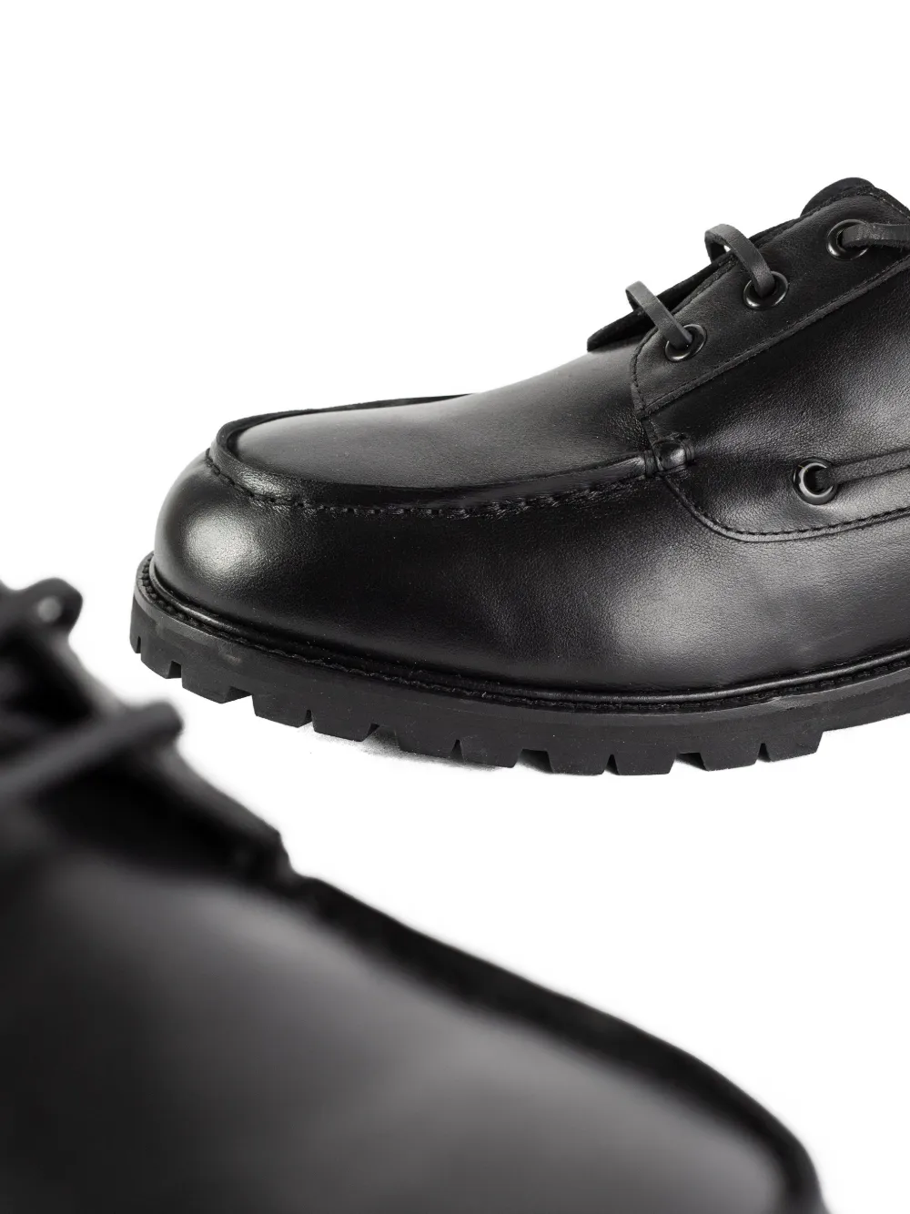 Studio Nicholson Guston derby shoes Zwart