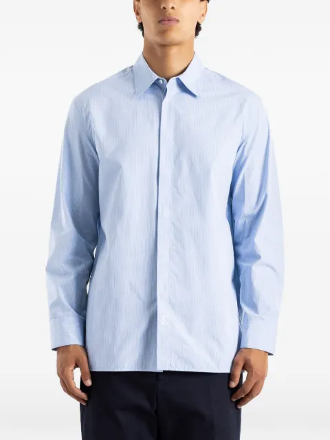 Jil Sander camisa a rayas finas