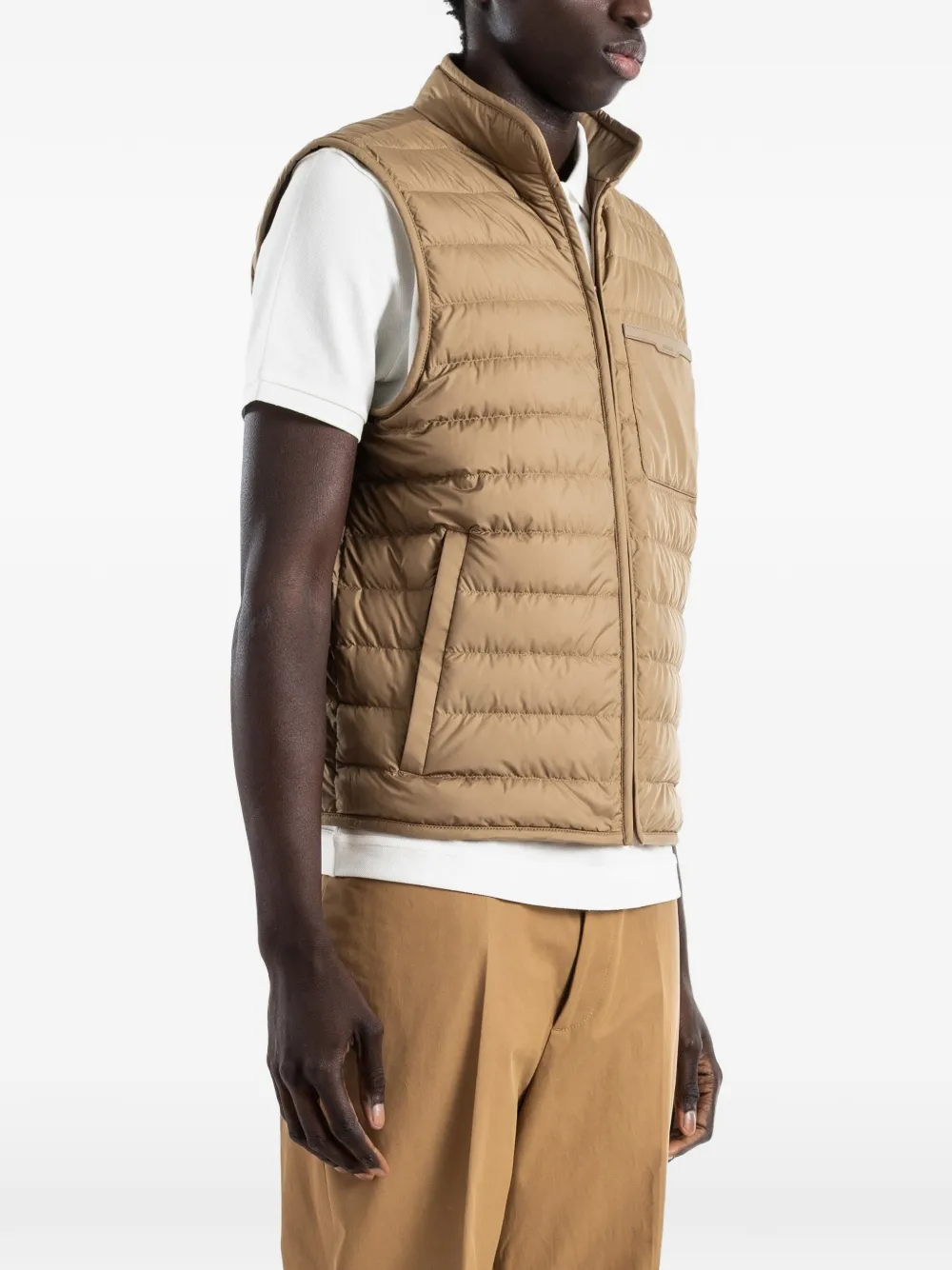 Moncler Exmoor veldjack met meerdere zakken Beige