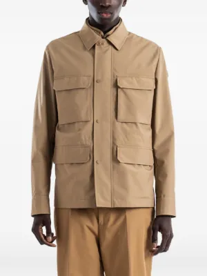 Rick Owens クロップド ワーカージャケット | ブラウン | FARFETCH JP