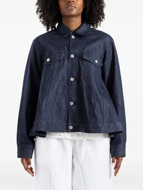 Comme Des Garçons A-line denim jacket