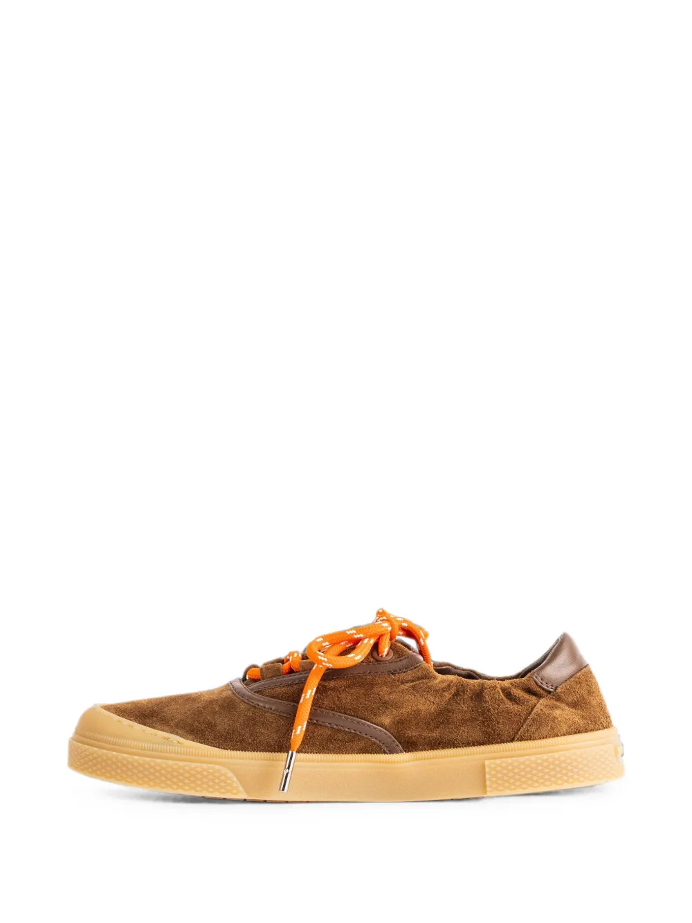 Moncler Vera Leisure suede sneakers Bruin