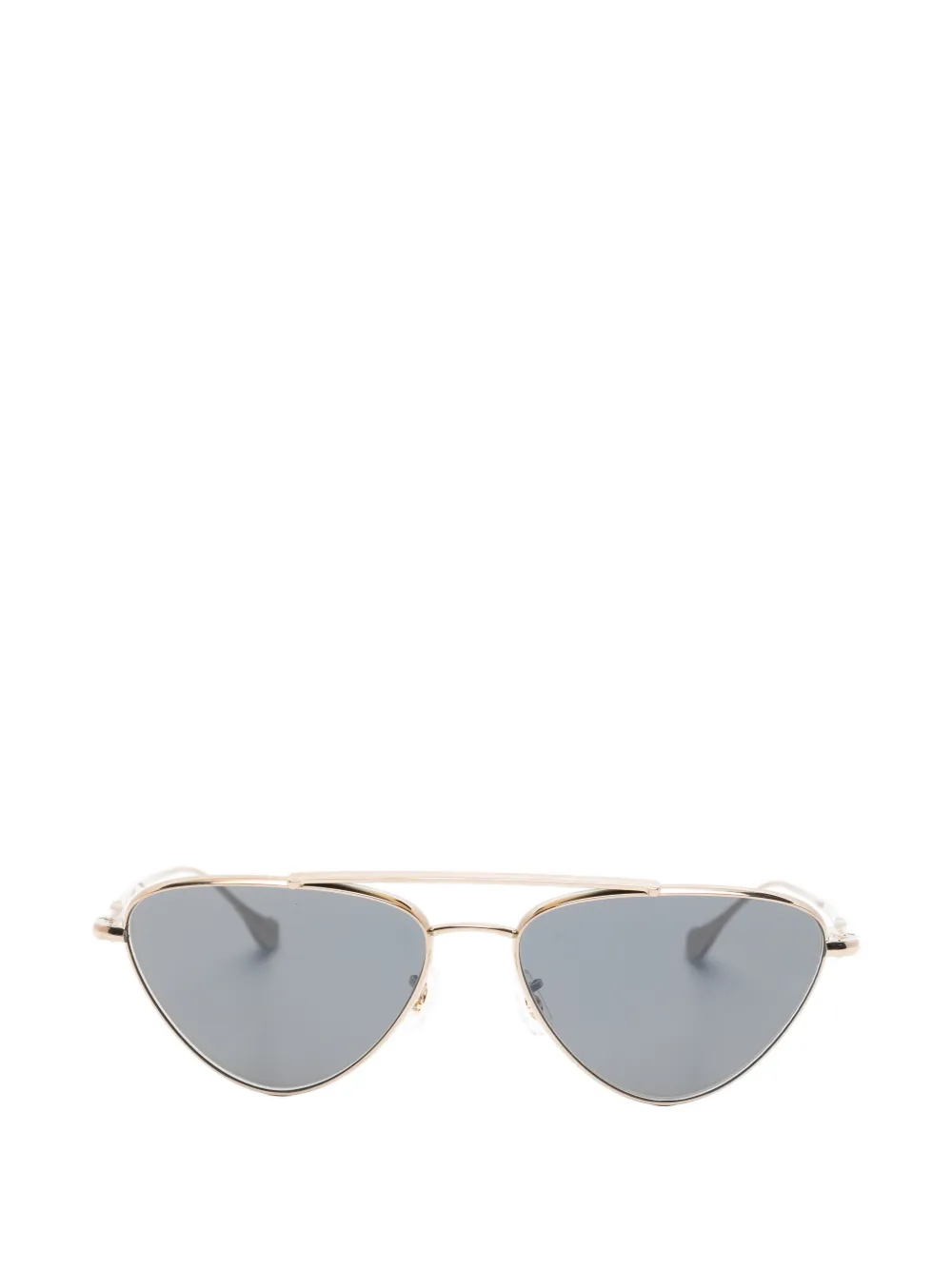 Jil Sander x Oliver Peoples double-bridge sunglasses - Oro