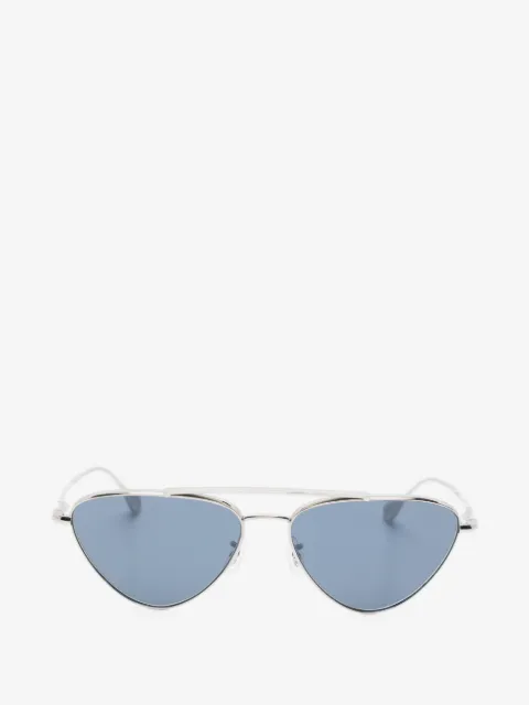 Jil Sander x Oliver Peoples geometric-frame sunglasses
