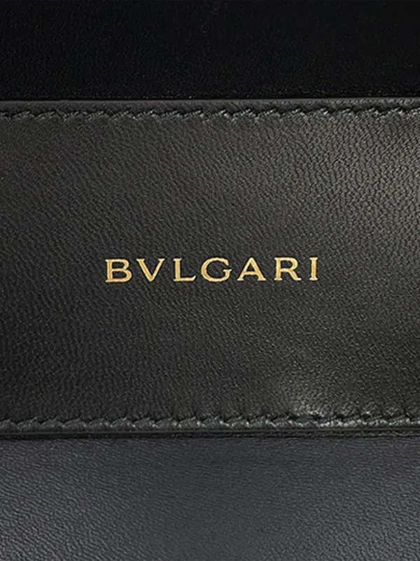Bvlgari Pre-Owned 2021-2026 エンボスレザー セルペンティ