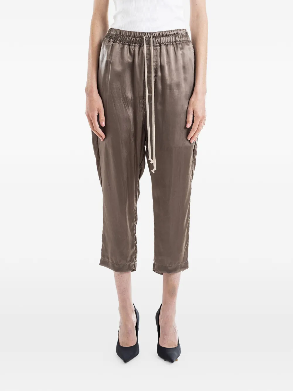 Rick Owens Astaire drawstring trousers - Marrone