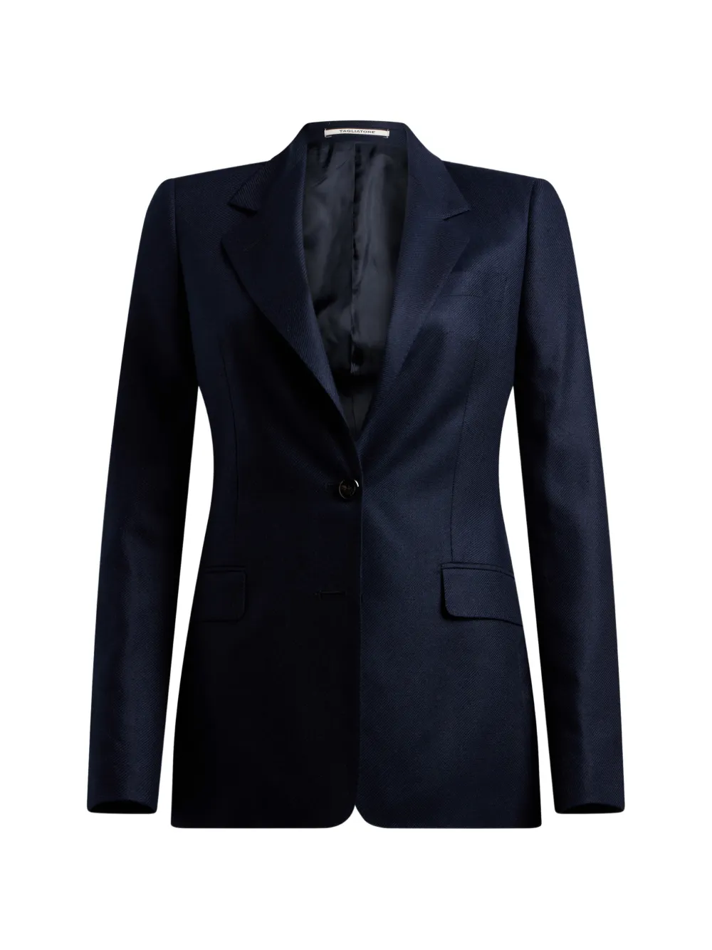 Tagliatore peak-lapel single-breasted blazer - Blu