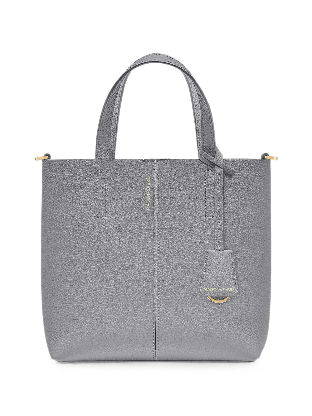 MAISON de SABRÉ Borsa tote Soft piccola in pelle - Grigio