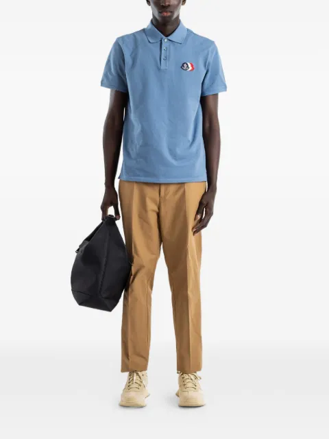 Moncler pressed-crease tailored trousers