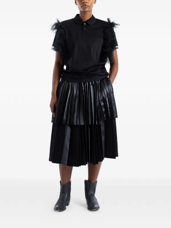 BLACK COMME des GARÇONS ブラックプリーツスカート XS Black Comme Des Garçons プリーツ スカート | ブラック | FARFETCH JP