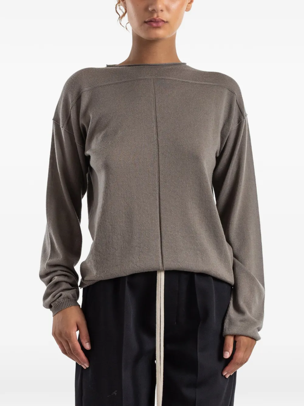 Rick Owens Level sweater - Grigio
