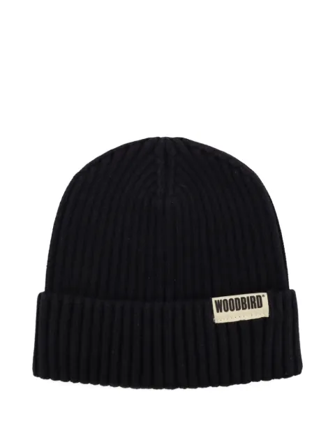 Woodbird ribbed-knit Yeti beanie hat