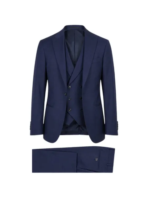LUIGI BIANCHI MANTOVA single-breasted suit set (set of three)