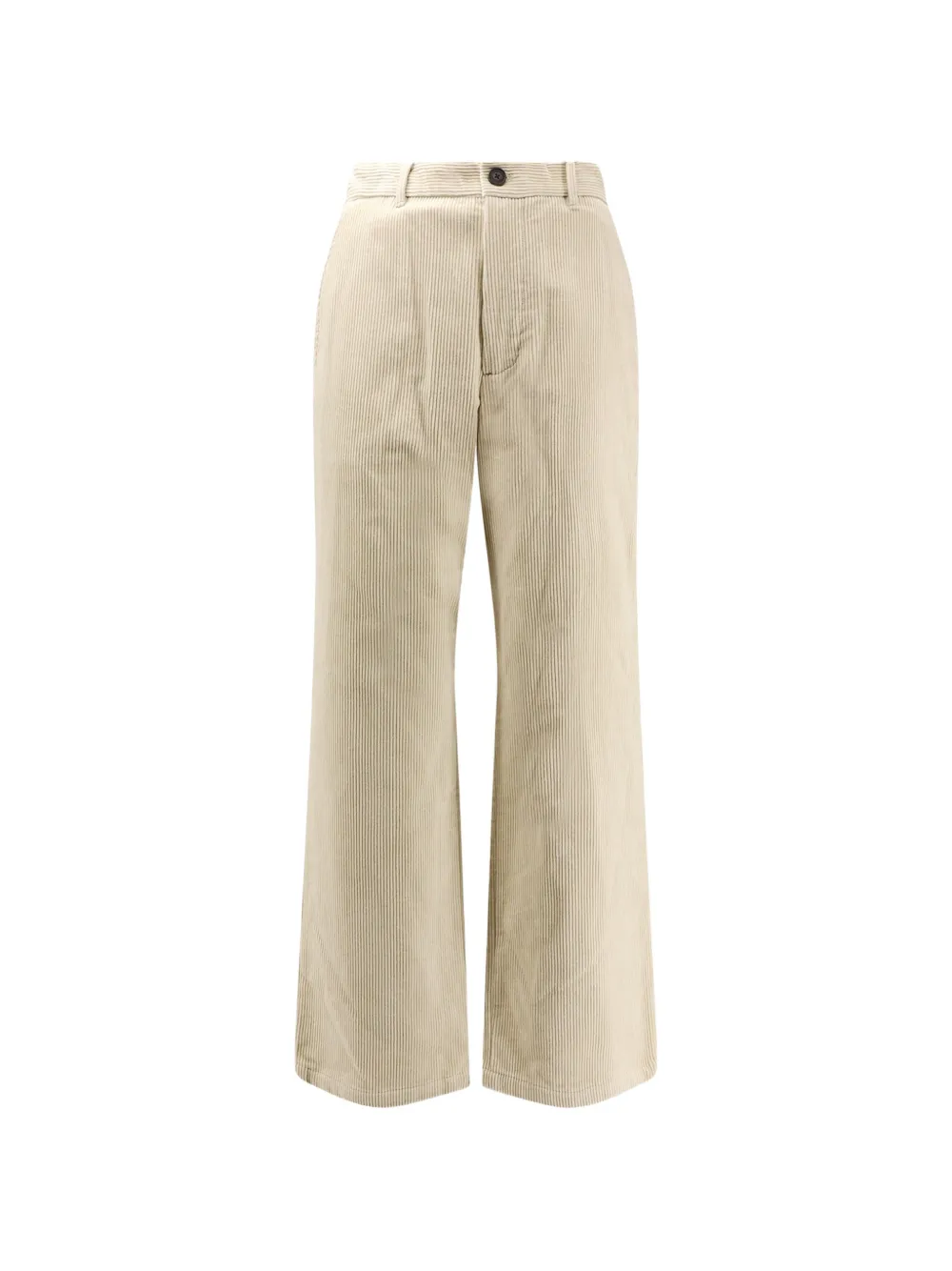 DUNST corduroy wide-leg trousers - Toni neutri