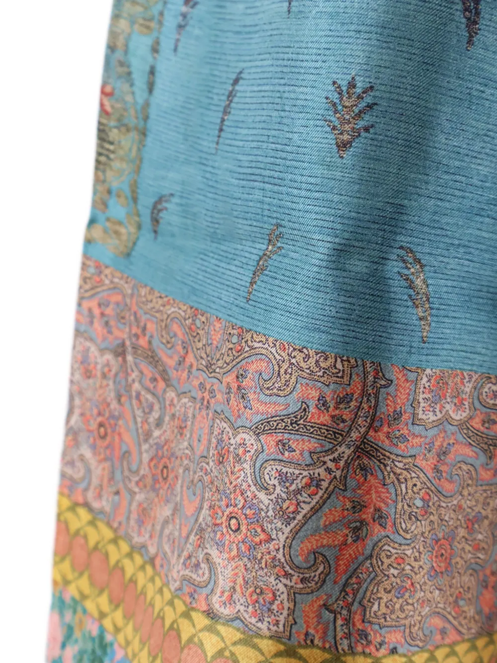 Pierre-Louis Mascia Aloe zijden shorts met bloemenprint Blauw