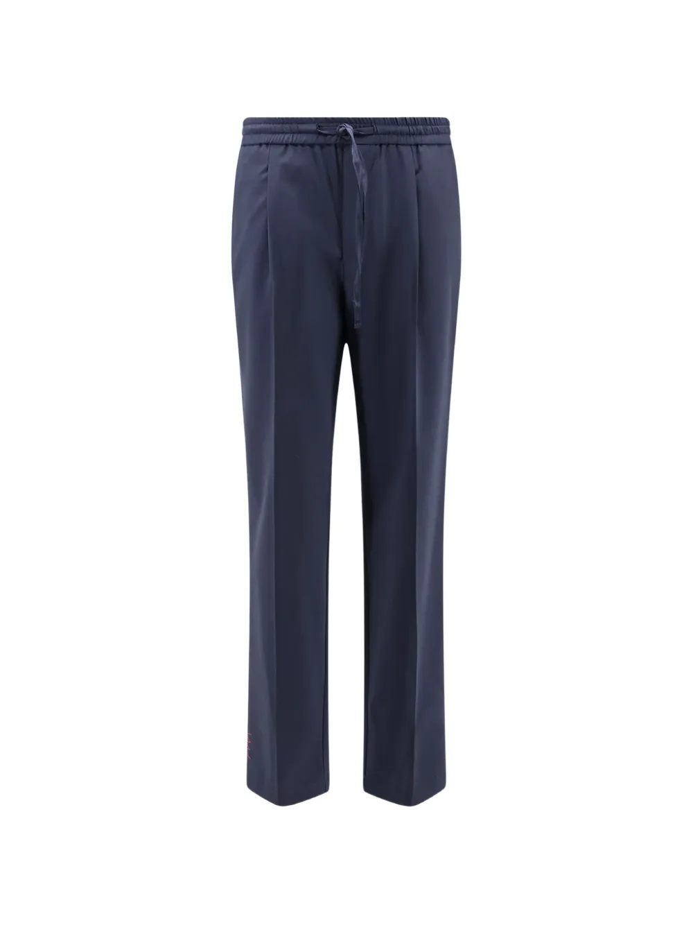 AMARANTO drawstring-waist trousers - Blu