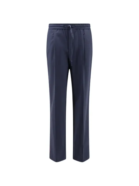 AMARANTO  drawstring-waist trousers