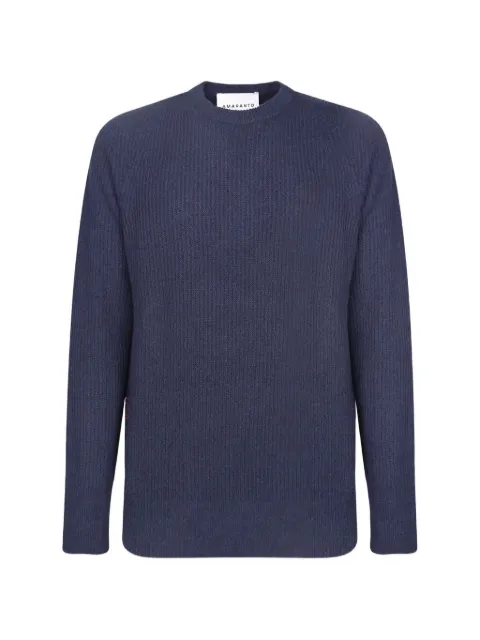 AMARANTO ribbed-knit sweater