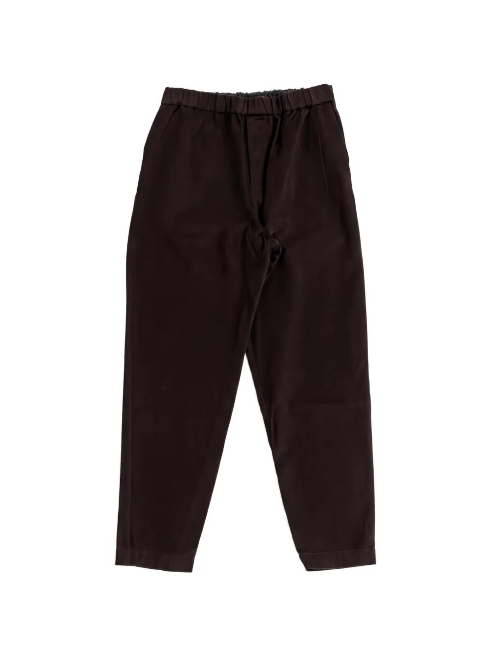 Casey Casey Pantaloni sportivi con vita elasticizzata - Marrone