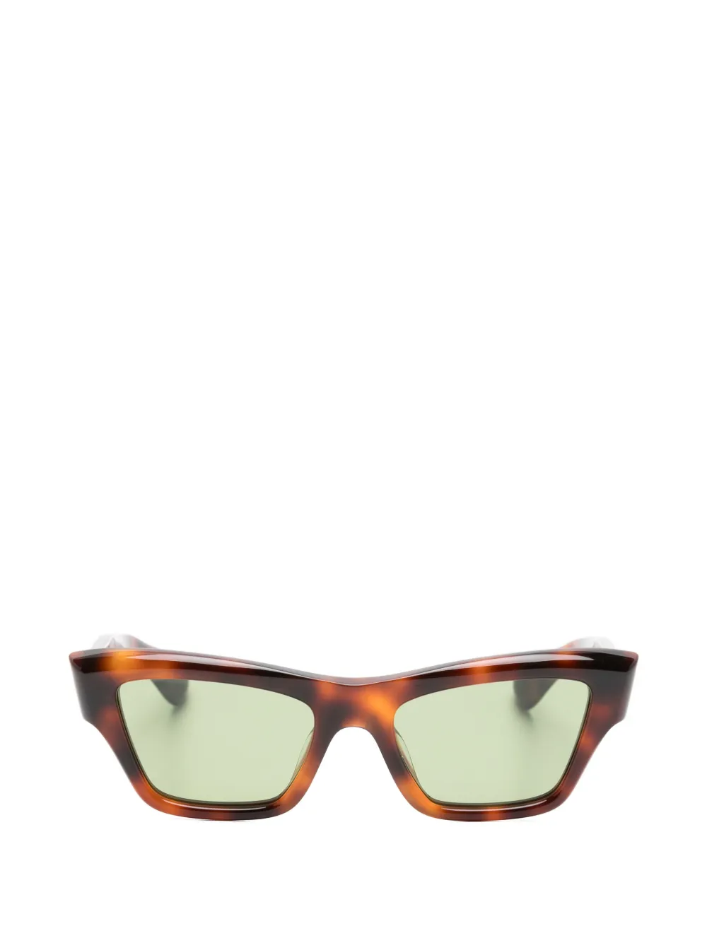 Jil Sander x Oliver Peoples cat-eye sunglasses - Marrone